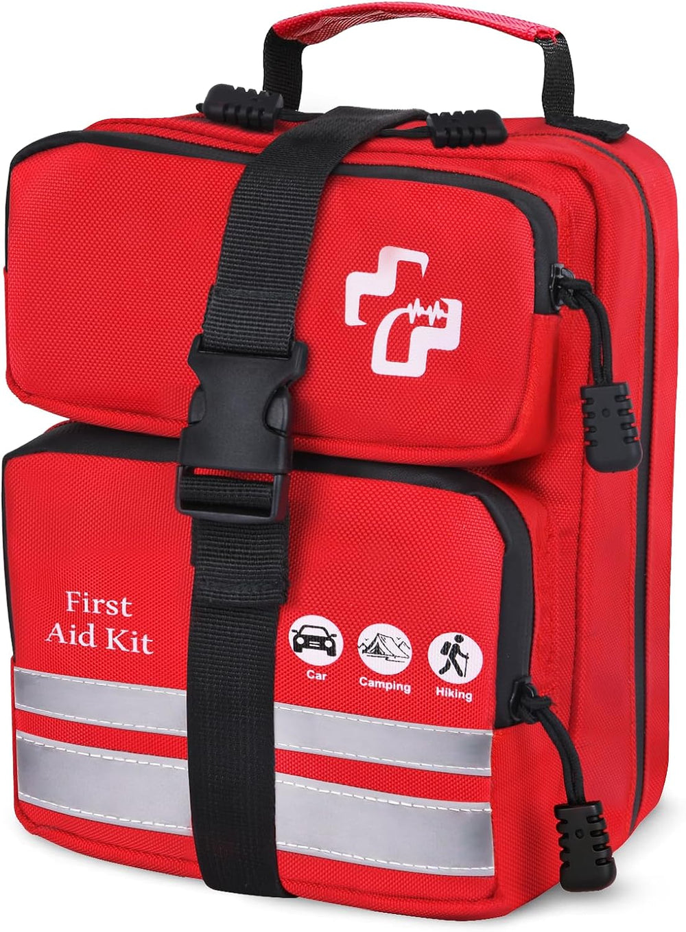 450 Piece Premium First Aid Kit, Water-Resistant Emergency Medical Kit with M...