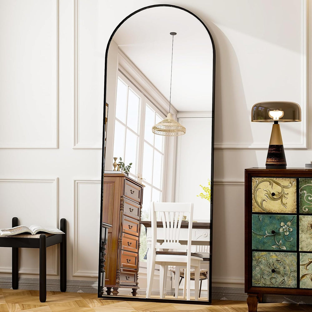 HARRITPURE 64"x21" Full Length Mirror, Arched Full Mirror