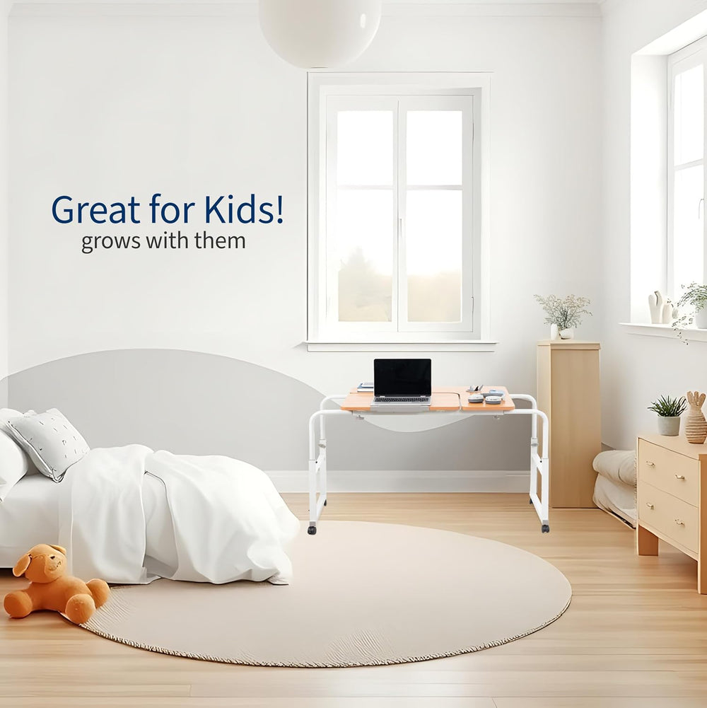 VIVO Tilting Mobile Over the Bed and Recliner Table