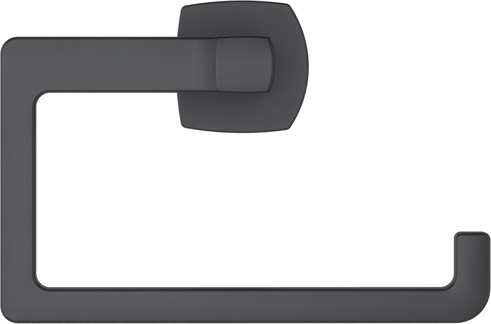 Pfister Deckard Matte Black Hand Towel Ring for Bathroom Wall BRB-DA1B