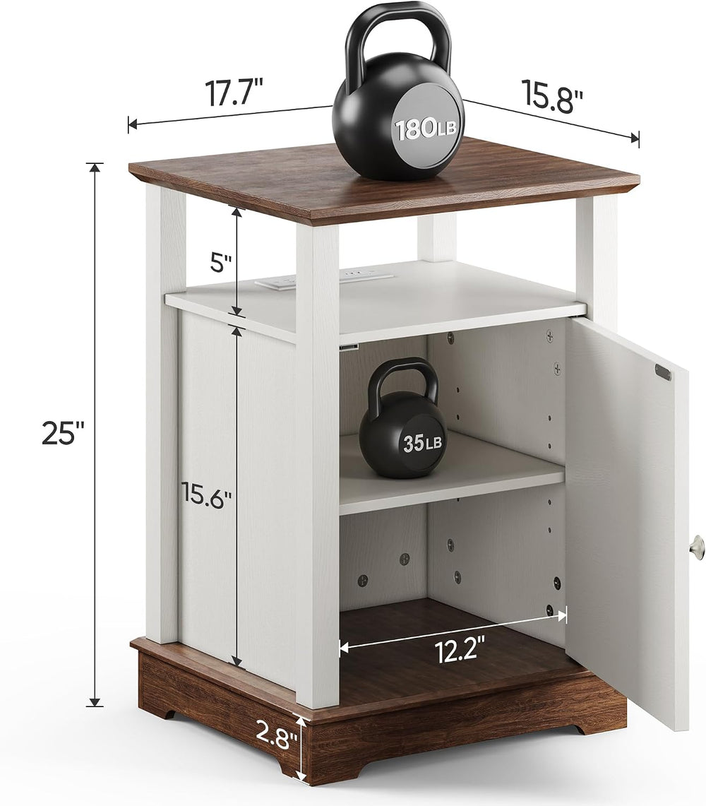 3-Piece Farmhouse Coffee Table Set Includes 31.5’’ Lift-Top Coffee Table with...