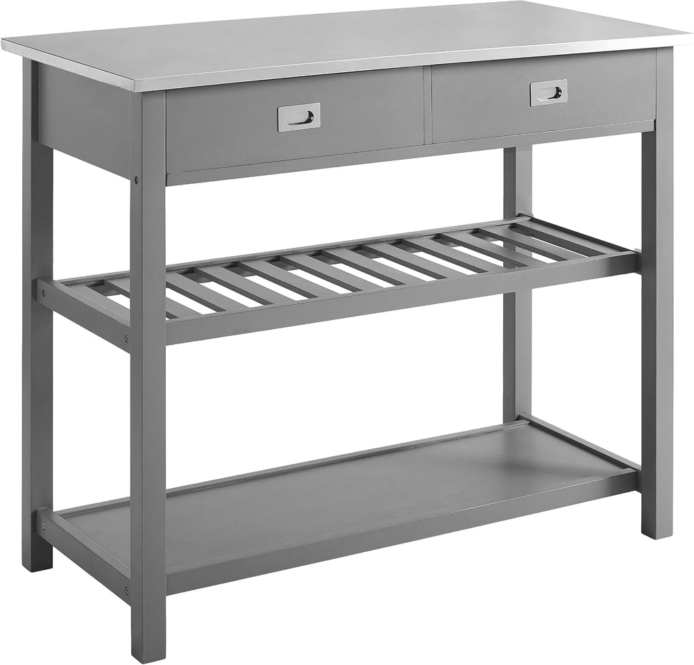 Crosley Furniture Chloe Rolling Kitchen Island