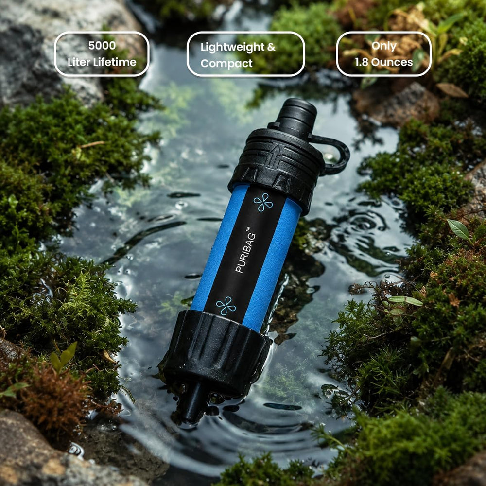 Puribag Micro Membrane Filter Straw Portable Water Filter