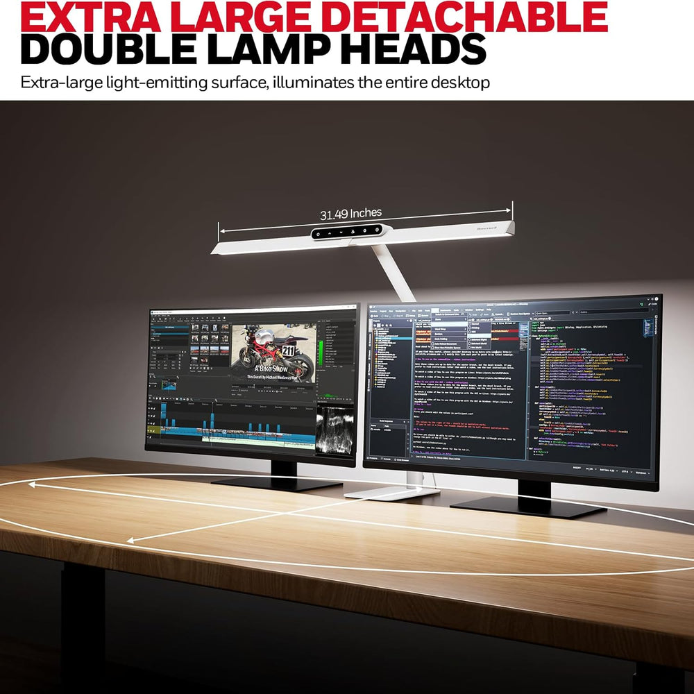 Honeywell HJ1WT 1200LM LED Desk Lamp Dimmable Lamp for Desk