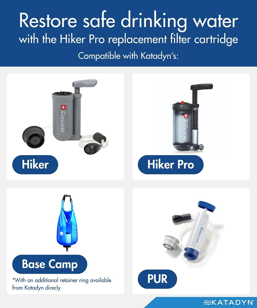 Katadyn Hiker Pro Replacement Cartridge with Field Maintenance Kit