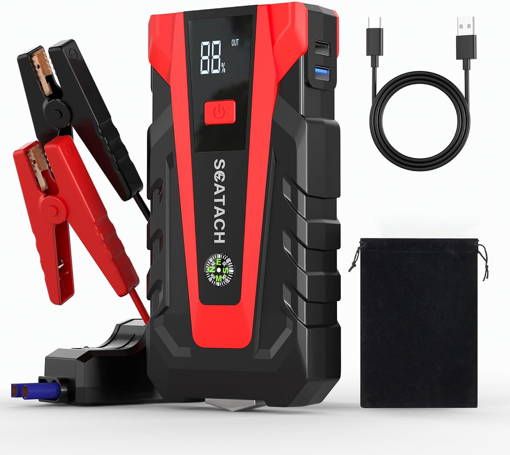Scatach 3000A Car Battery Jump Starter,12V Jump Starter Battery Pack Portable...
