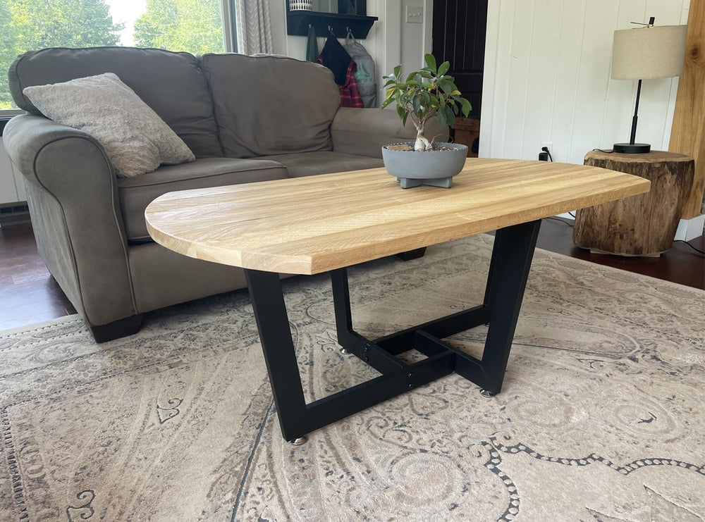 KaKaBB Metal Coffee Table Legs, 18 Inch Coffee Table Base, Furniture Leg for ...
