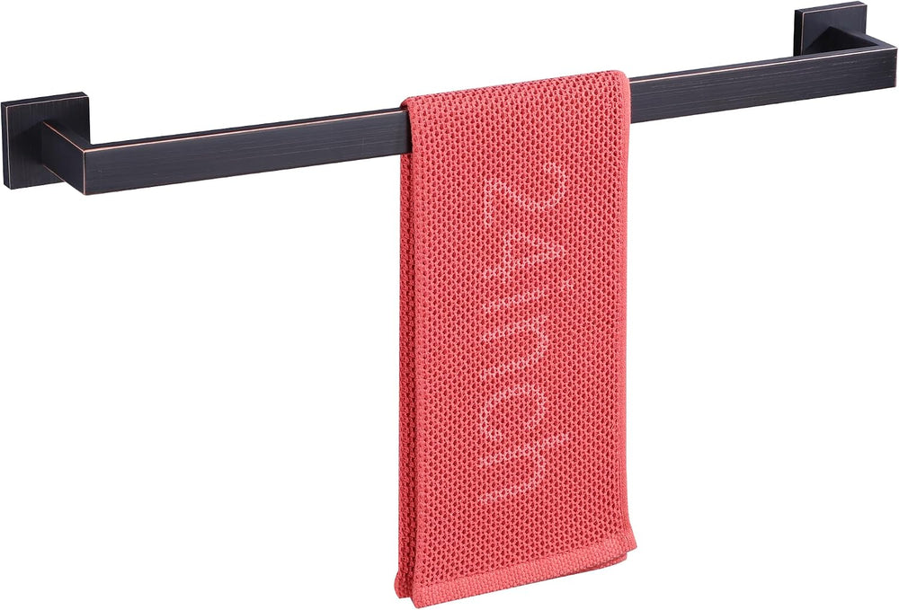 LANC ORB 24-Inch Towel Bar for Bathroom Kitchen Square Towel Rack, Total-26 O...