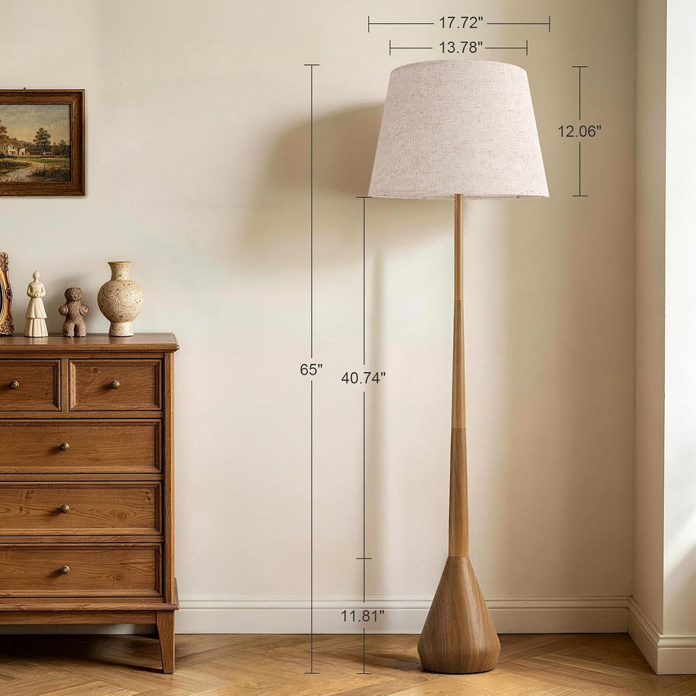 SUNMORY 65" Mid Century Modern Floor Lamp, Standing Lamps for Living Room