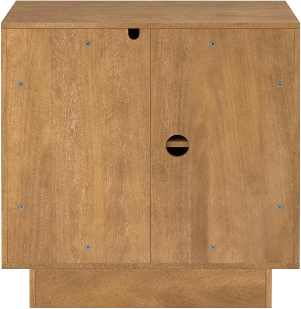 Nathan James Iris Mid-Century Modern Buffet Sideboard Wood Accent Cabinet Cre...