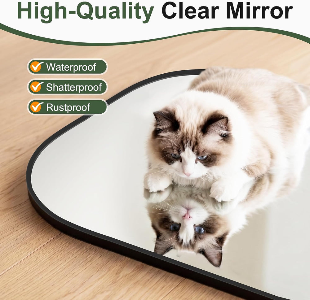 Bathroom Mirrors for Over Sink, 2 Pack 30”x30” Black Vanity Mirror