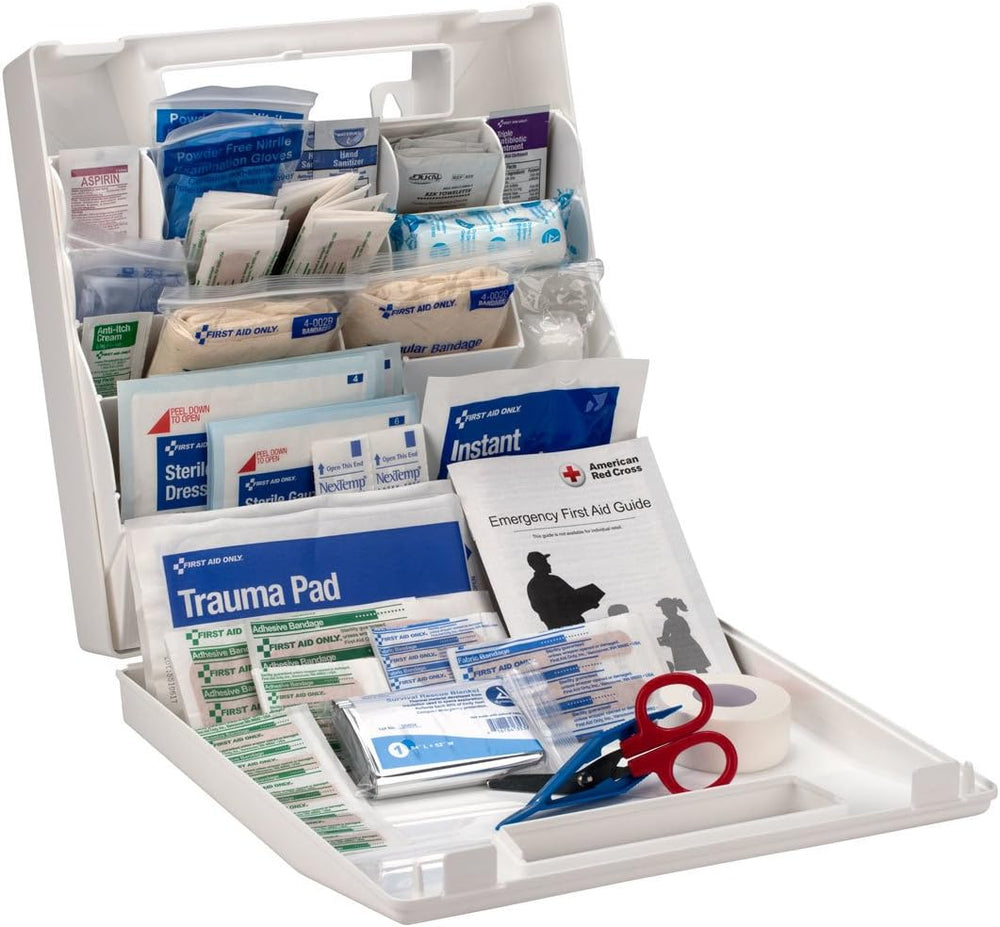 First Aid Only 9161-RC American Red Cross Deluxe Family First Emergency First...