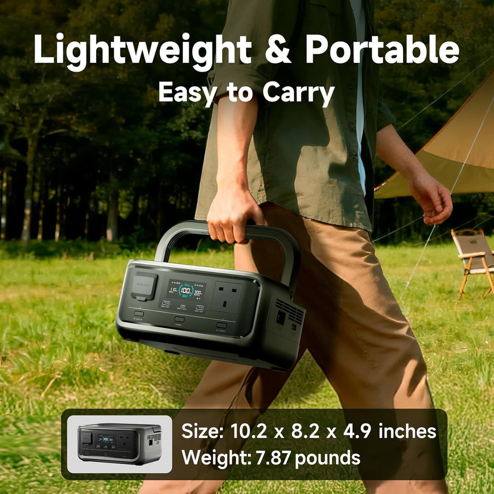ALLPOWERS VOLIX P300 300W Portable Power Station, 256Wh Solar Generator