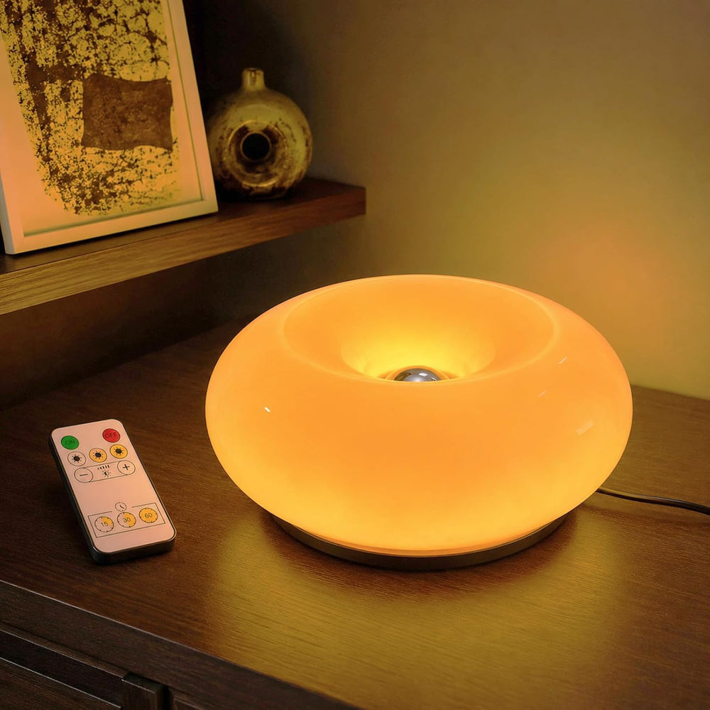 Orange Donut Table Lamp,Ambient Lighting Lamp,Aesthetic Room Decor