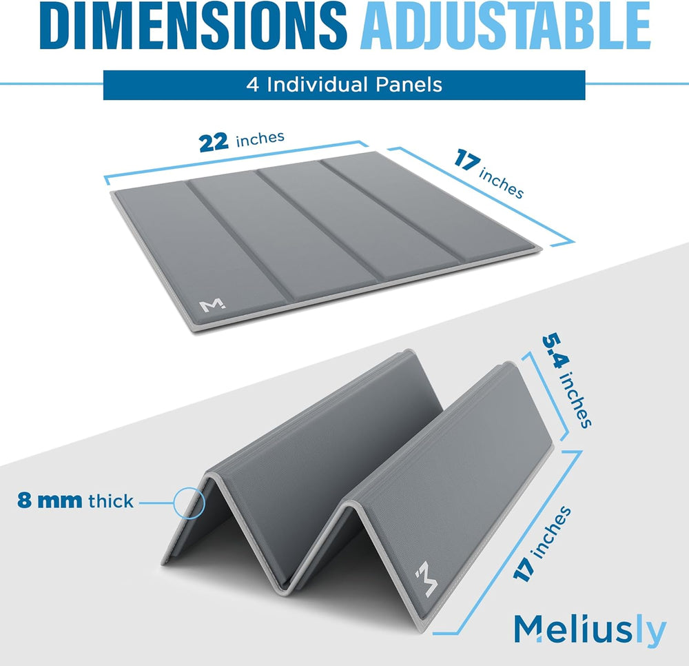Meliusly Chair Cushion Support Board for Sagging Seat (17x22) 2-Pack