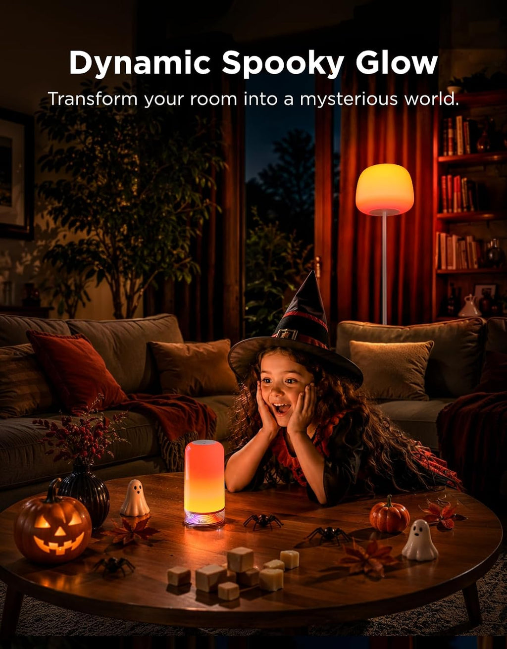 Govee RGBIC Smart Table Lamp 2, Touch Bedside Small Table Lamp (Corded)
