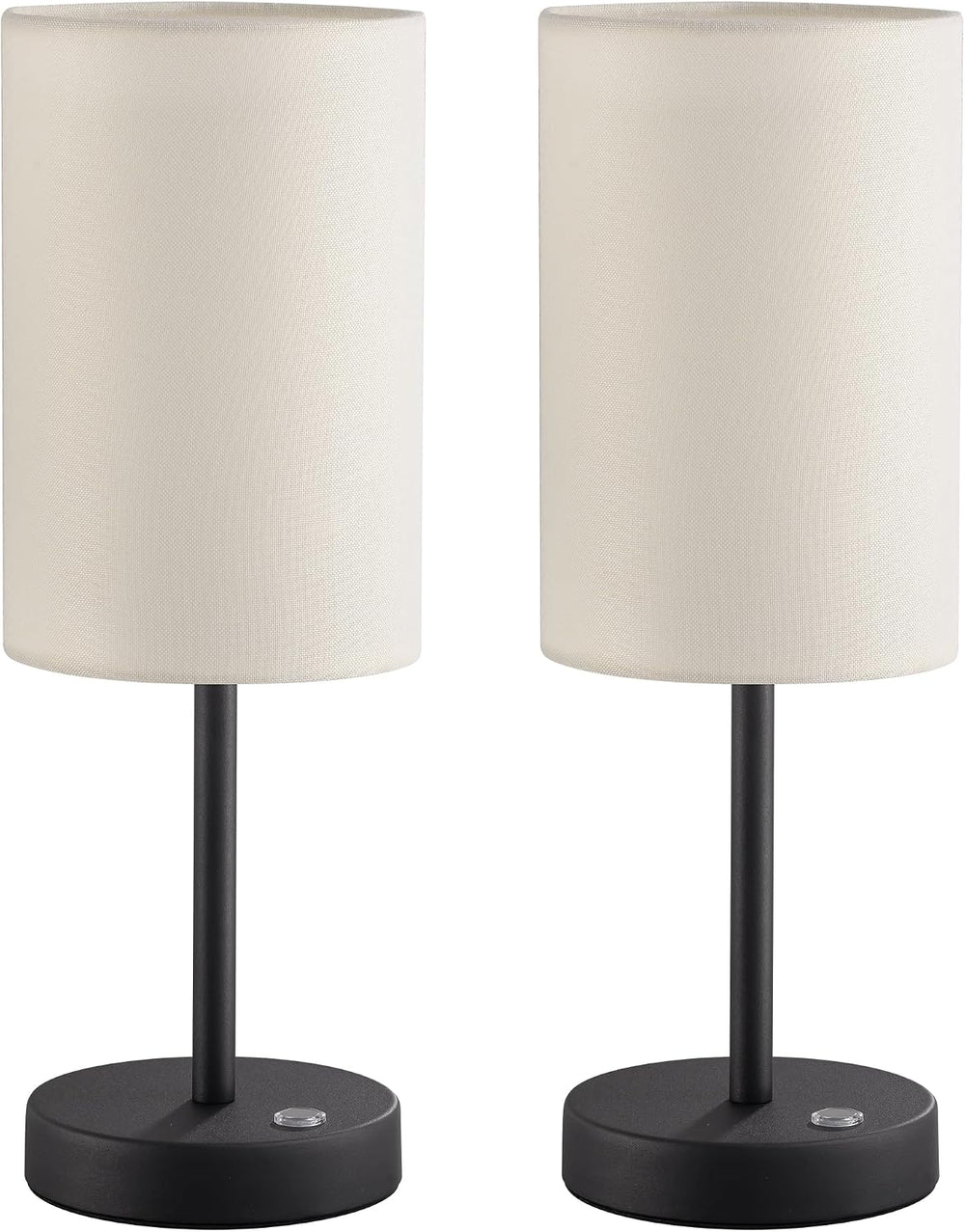 KDG Black Cordless Table lamp, Portable Bedside 4000mAh LED Desk Lamp