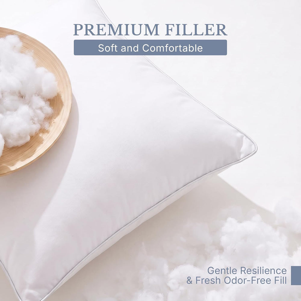 Leeden 26x26 Pillow Inserts Set of 2-26 Inch Oversized Pillow Insert, Soft Fl...