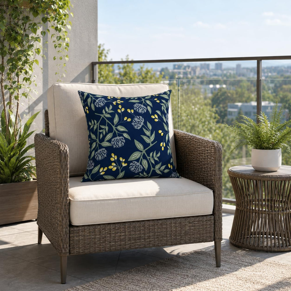 Waterproof Outdoor Throw Pillows with Inserts 18 x 18 Inch