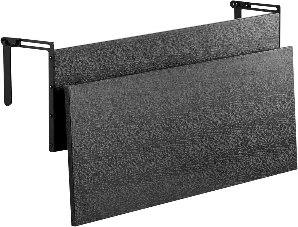 VEVOR Balcony Hanging Table, 48 x 12 inch Folding Balcony Railing Table, Outd...