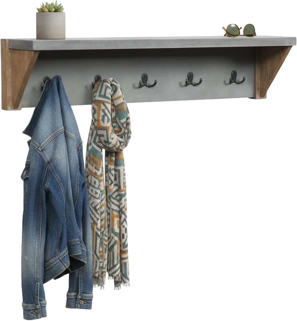 Alaterre Furniture Newport Entryway Collection – 40" Modern Industrial W...