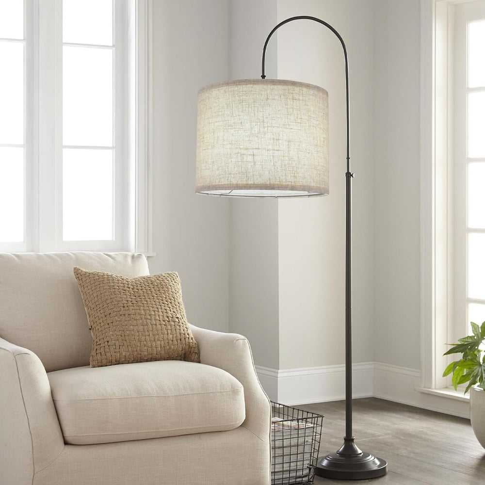 Beige Lamp Shade, Large Drum Lampshade 13''Top X 13'' Bottom ...