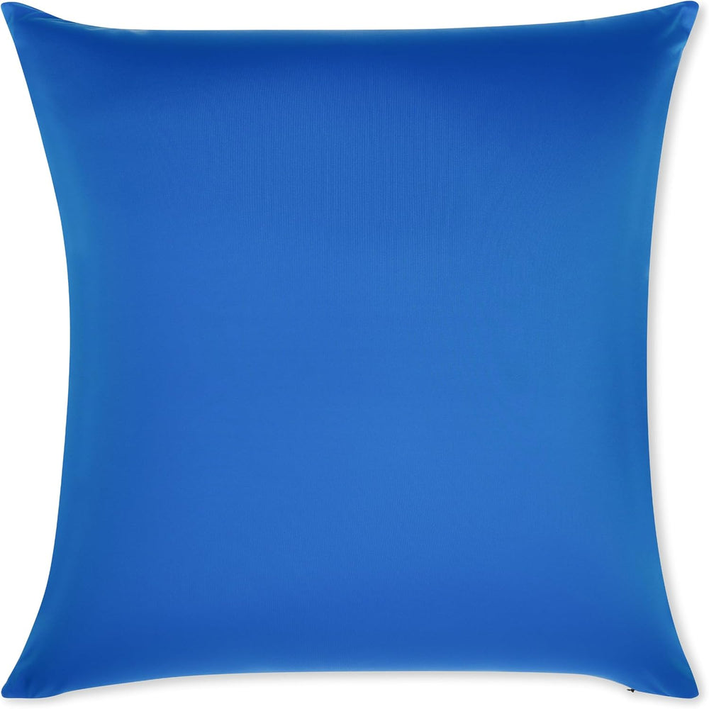 PILLOWY 18" x 18" Throw Pillow - Yeal Blue: 1 PCS Luxurious Premium...