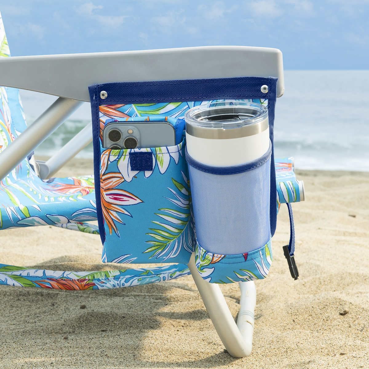 tommy bahama 2 pack backpack beach chair 5 showing dimensions