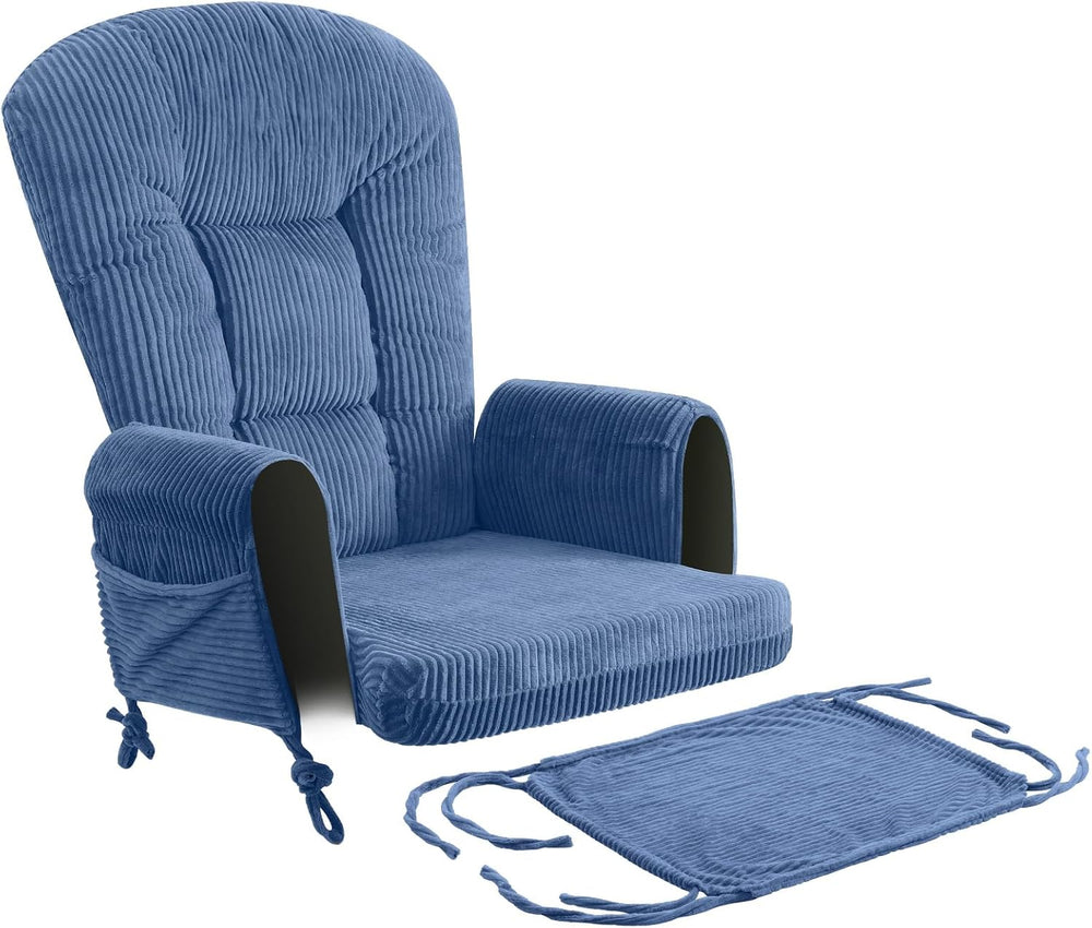 ANMINY 5PCS Glider Rocker Replacement Cushions, 29.5"H Back 3.9"Thi...