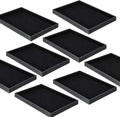 Quelay Stackable Jewelry Tray Jewelry Organizer Tray Showcase Display Empty Plate Bracelet Ring Earring Organizer (8 Pcs)