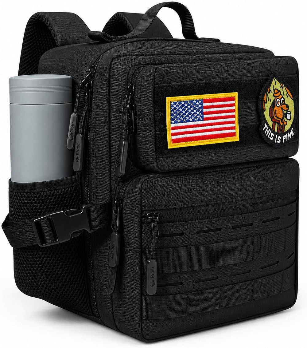 9L Mini Tactical Backpack Small Military Gym Bag for Men Women Molle Daypack ...