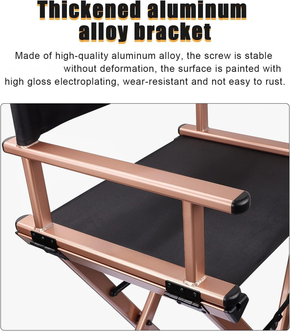 Lorvain Folable Makeup Artist Stool Chair