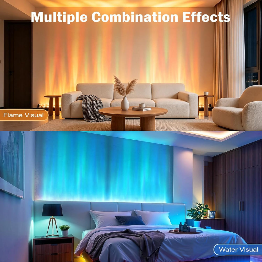 RGBW Ocean Wave Aurora Projector Lamp