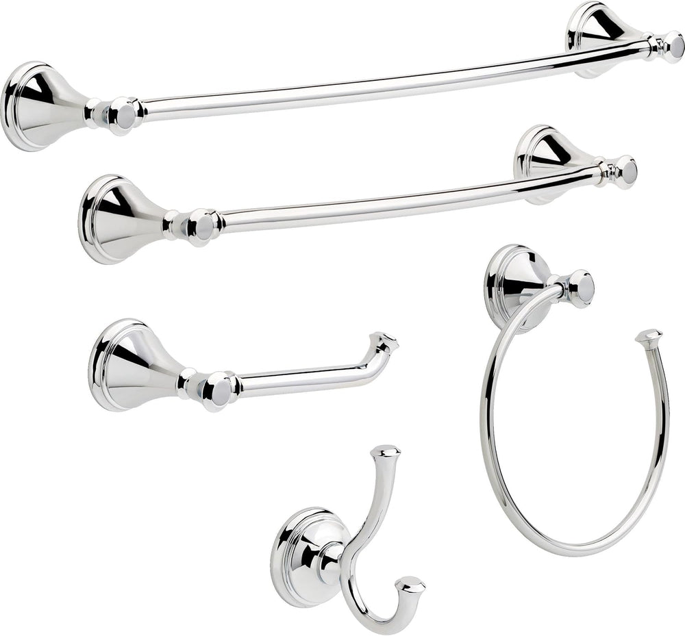 Delta Towel Rack | 18 Inch Polished Chrome Towel Bar for Bathroom, Kitchen | ...