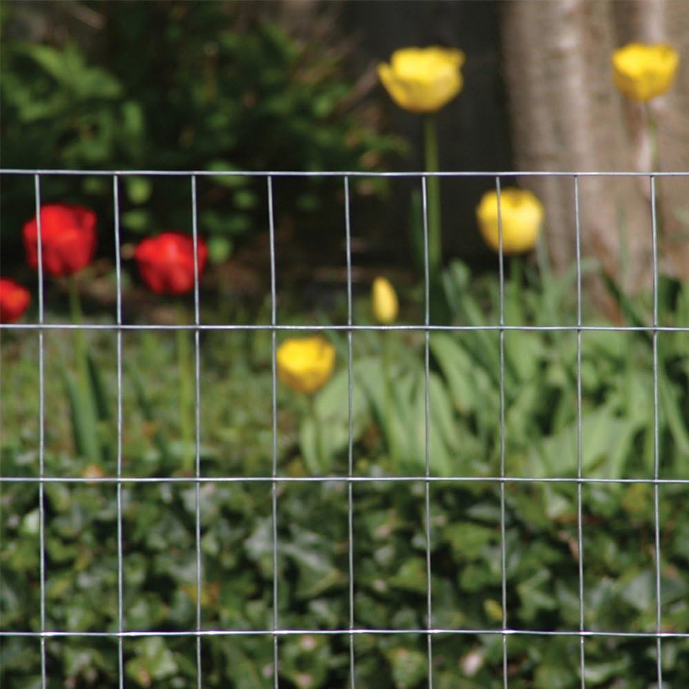 YARDGARD 2 in. x 4 in. Mesh Welded Wire Fence Roll, 36 in. x 100 ft., 14-Gaug...