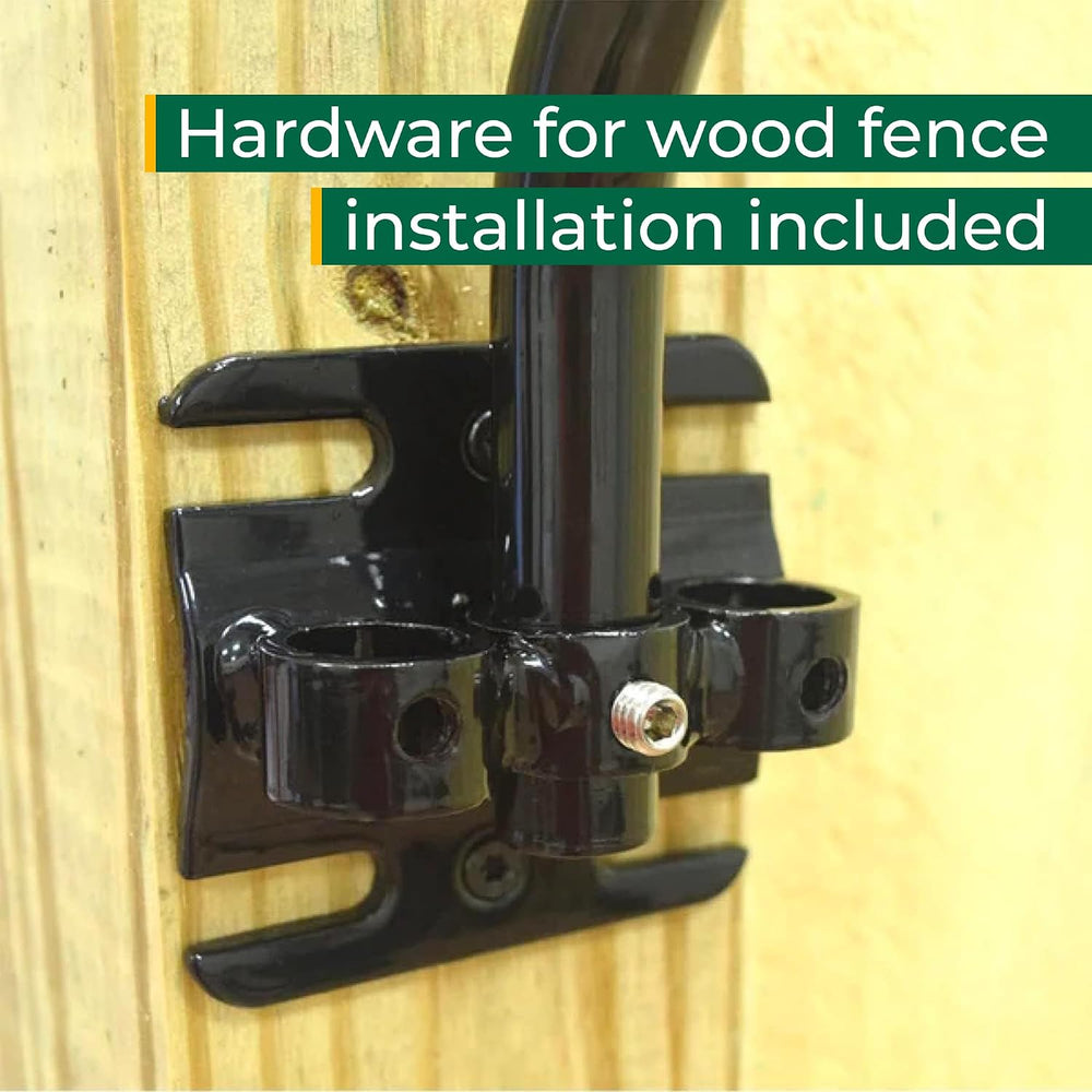 PURR…FECT Fence Conversion System for Cats - Cat-Proof Steel Toppers for Exis...