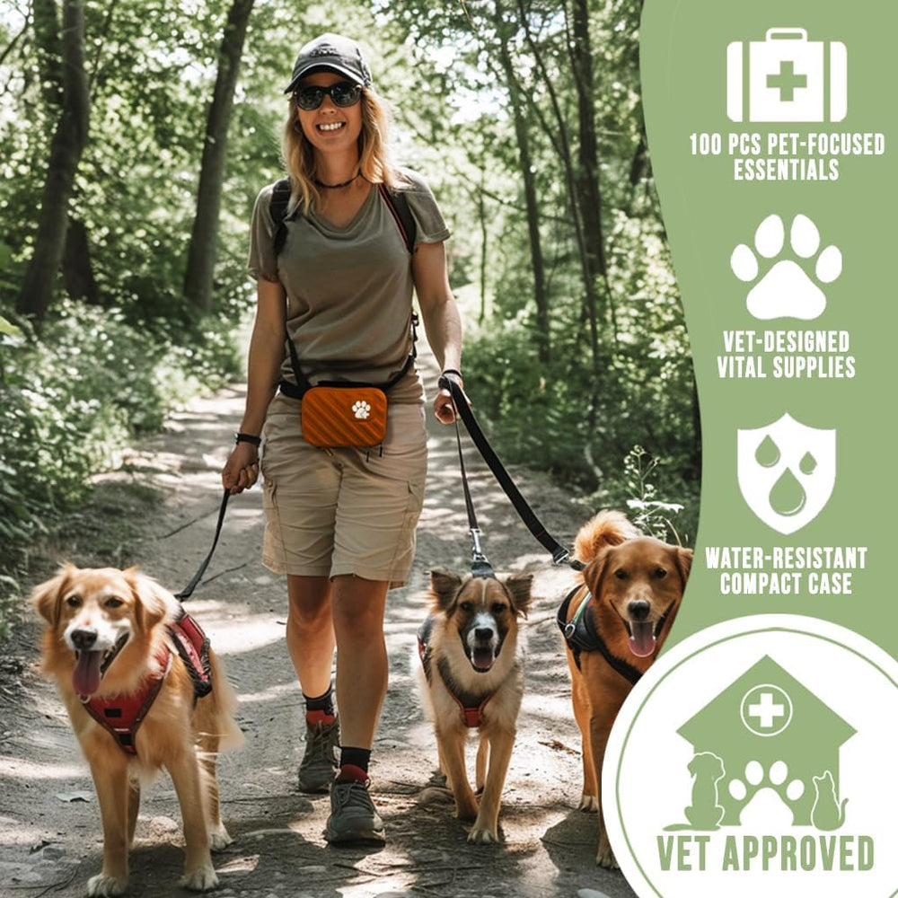 EVERLIT Pet Medic First Aid Kit | 95 Pcs Vet-Approved Medical, Outdoor & ...