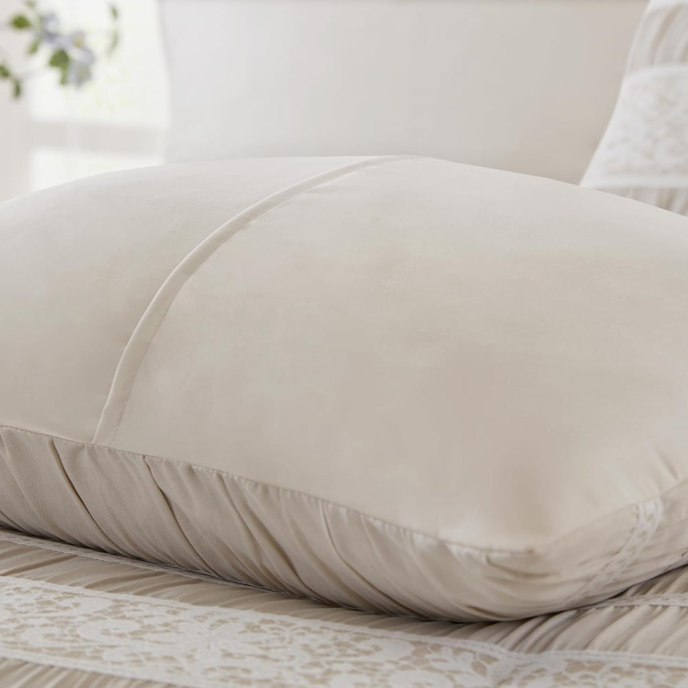 Madison Park Farmhouse Comforter Set, 5PC King Bedding Set