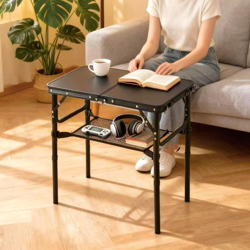 Folding TV Trays Foldable Dinner Tray Food Snack Eating Couch Side Table
