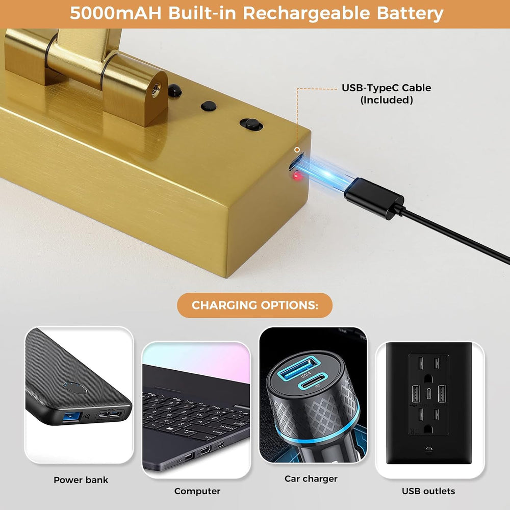 Picture Light Battery Operated, Wireless Art Light for Wall 16.14 Inch