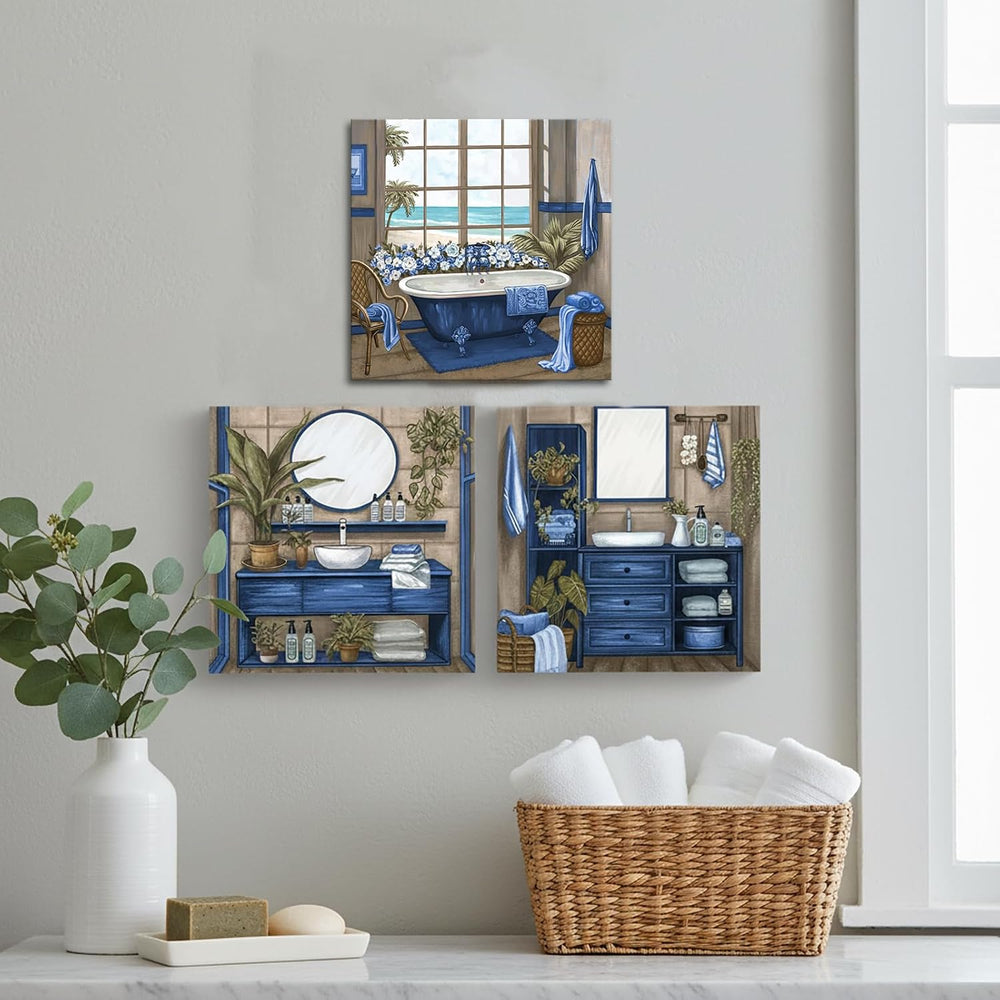 Conipit Bathroom Pictures Wall Decor Bathroom Accessories Paintings Bathtub C...