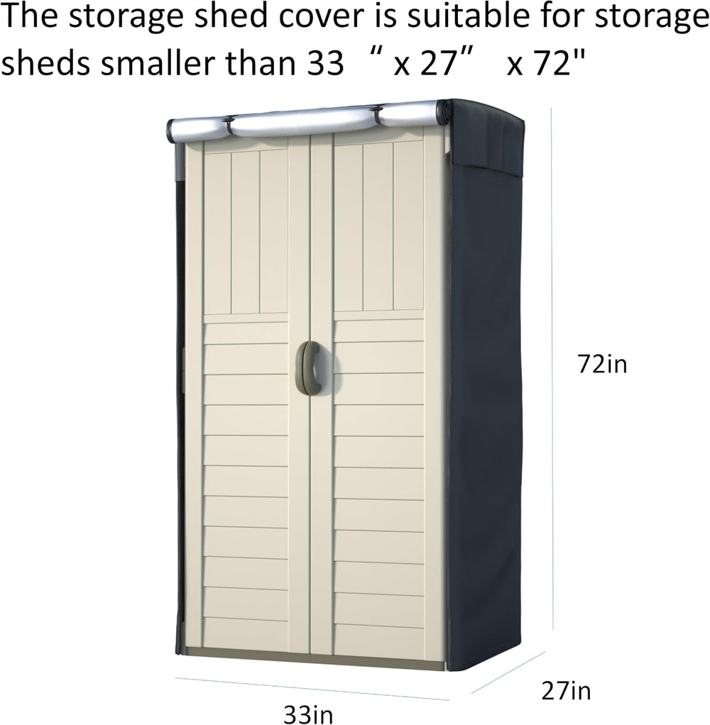 Outdoor Storage Shed Cover 33"x27"x72" (Cover Only Excludes th...