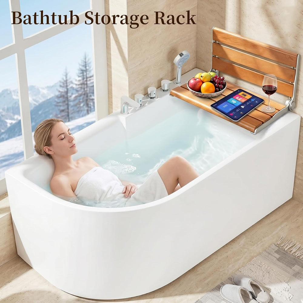 18" Wall Mount Shower Seat for Adults