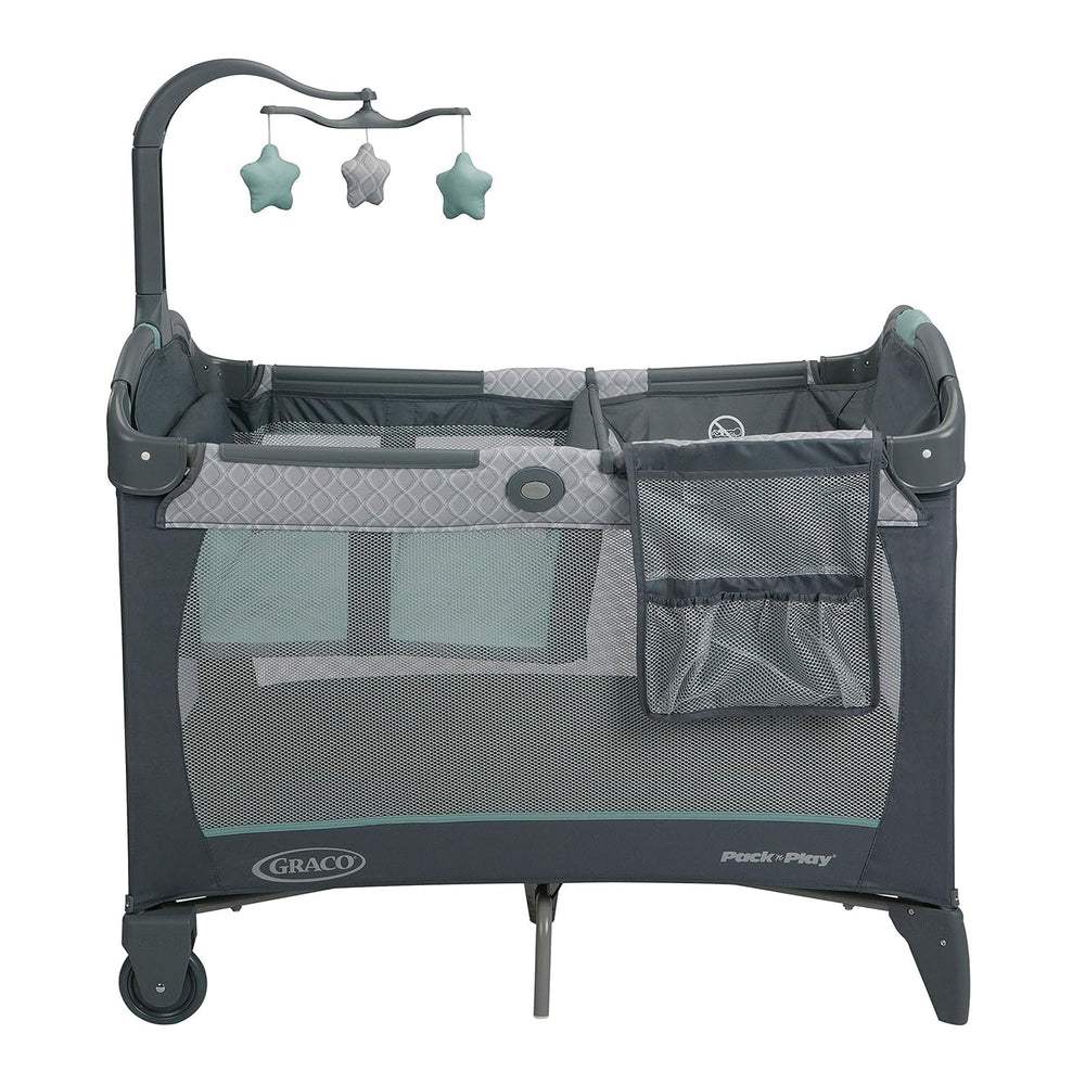 Graco Pack and Play Change 'n Carry Playard with Portable Changing Statio...