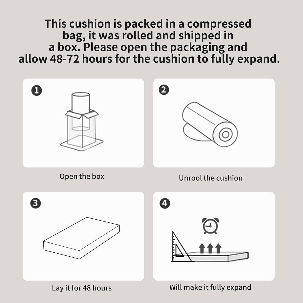 HOMBYS Glider Rocker Replacement Cushions 5 PCS with Storage Side Pocket, Vel...