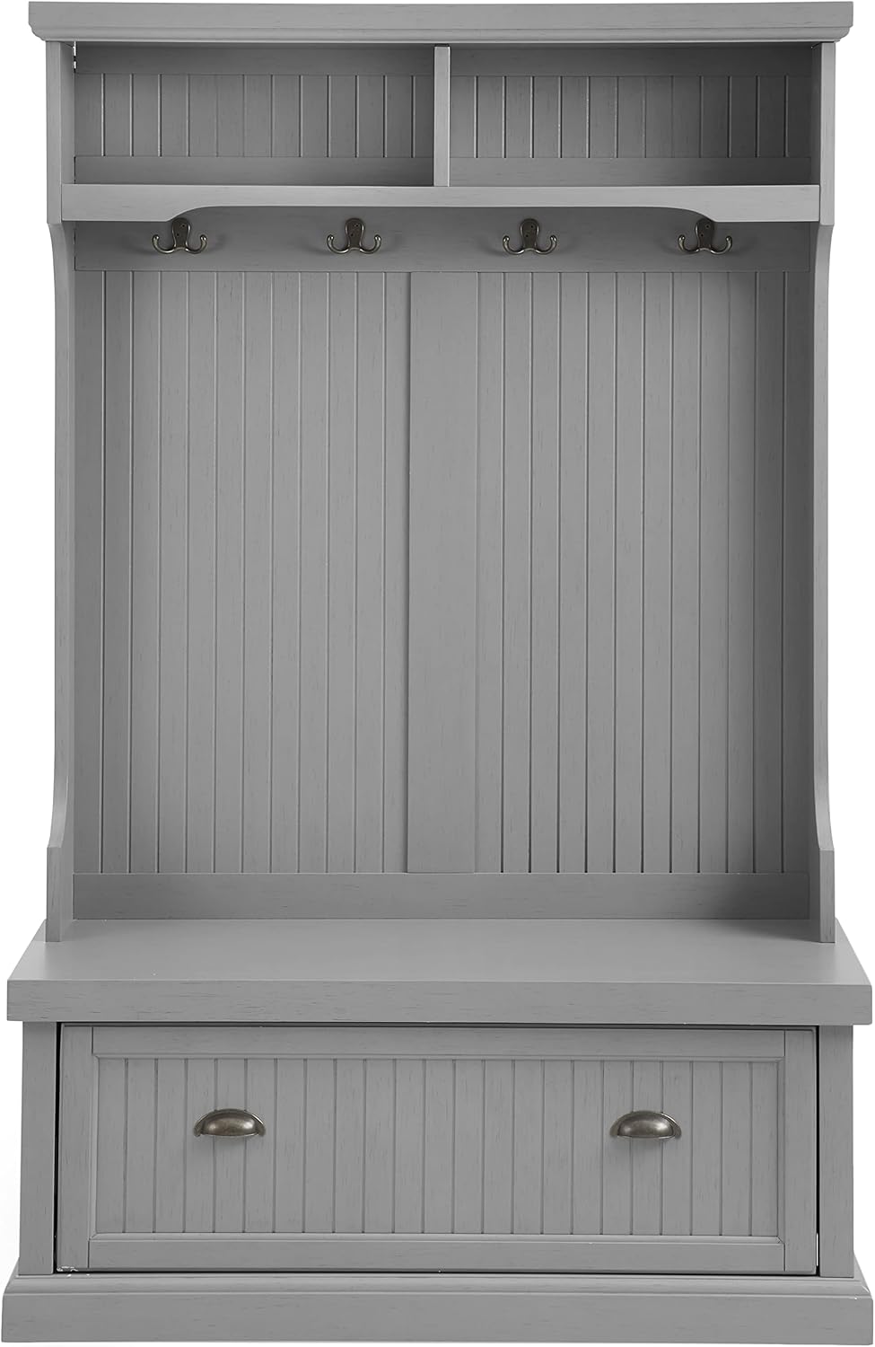 Crosley Furniture Seaside Hall Tree, Shoe Rack Bench