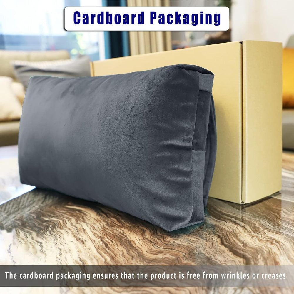 Adjustable Headrest Pillow for Recliners and Armchairs - Non-Slip Velvet Cush...