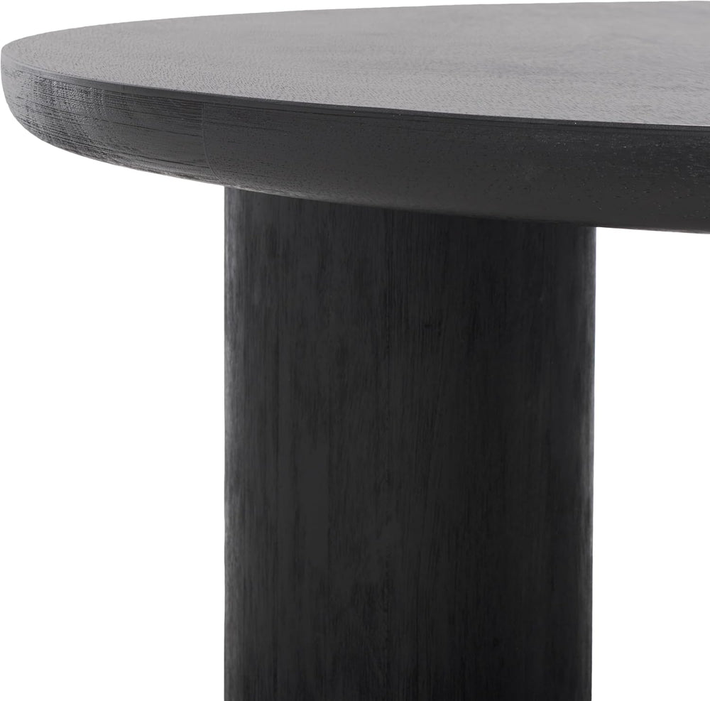 SAFAVIEH Mork Wood Coffee Table, 40" Black COF6604D