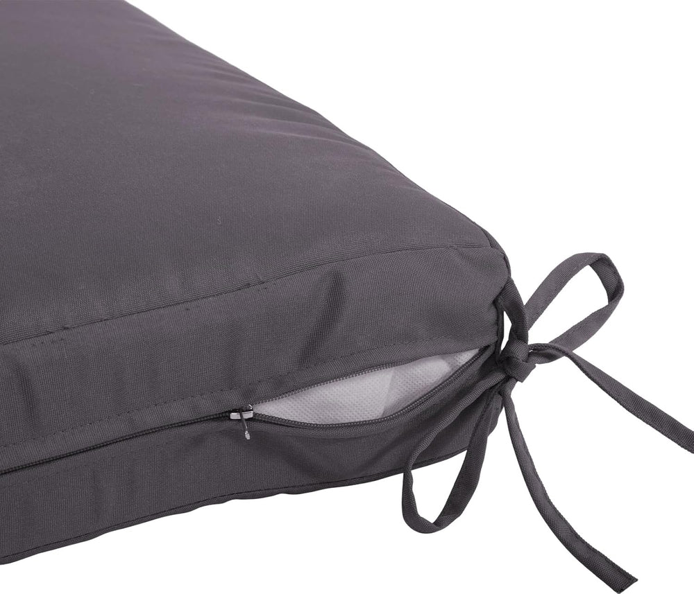 QILLOWAY Outdoor Chair Cushion Set with Strings,Replacement Outdoor Cushions ...