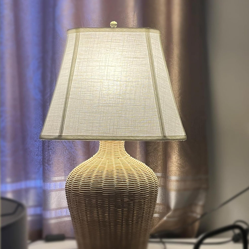 TOOTOO STAR Rectangle Lamp Shade, (6x9)"x(11x14)"x10.5", White...